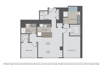 2 Beds • 2 Bath
3D Tour 2108 floor plan